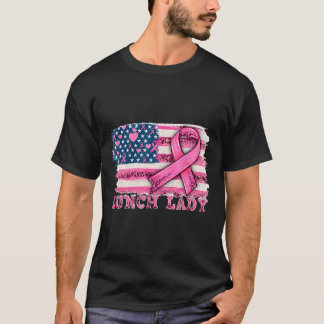 T-shirt En Octobre Nous Portons Des Gnomes Roses Cancer Du