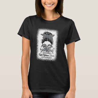 T-shirt En Octobre Nous Portons La Dyslexie Argent Sensibi