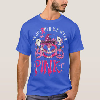 T-shirt En Octobre, Nous Portons La Salle Citrouille Du Ca