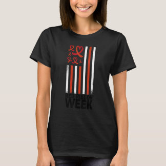 T-shirt En octobre, nous portons la Semaine de sensibilisa