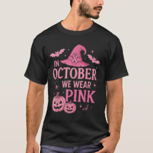 T-shirt En Octobre, Nous Portons Pink Breast Cancer Sensib