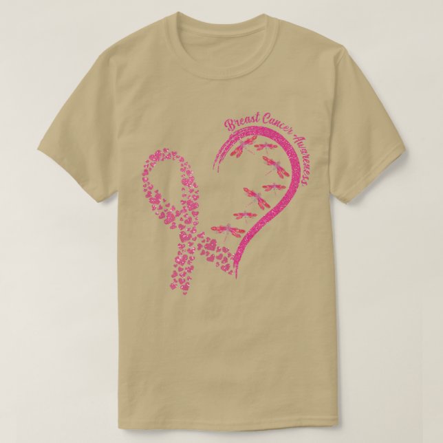 T-shirt En Octobre Nous Portons Pink Breast Cancer Sensibi (Design devant)