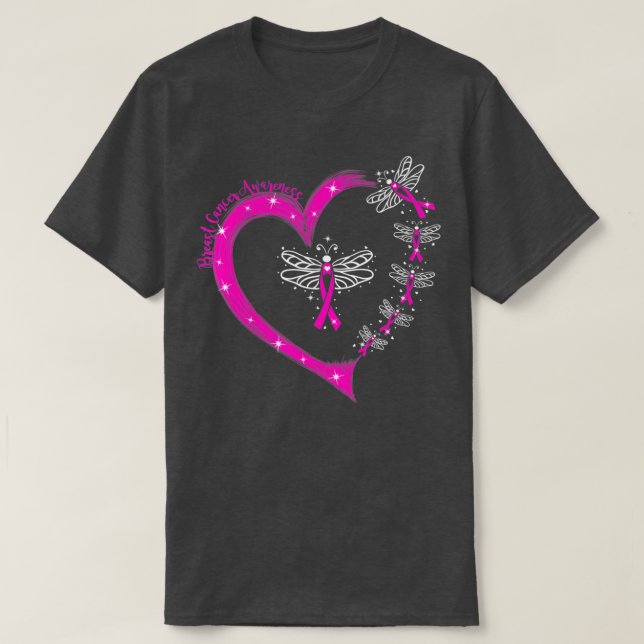 T-shirt En Octobre Nous Portons Pink Breast Cancer Sensibi (Design devant)