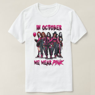T-shirt En Octobre, Nous Portons Rose 2025 — Rejoignez le