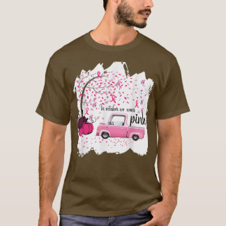 T-shirt En octubre Nous Portons Avec Un Camion Et Un Arbre
