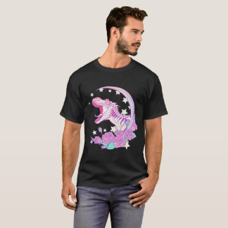 T-shirt en pastel de Goth Trex - Vaporwave