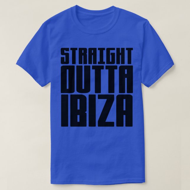 T-shirt En Plein Air À Ibiza (Design devant)