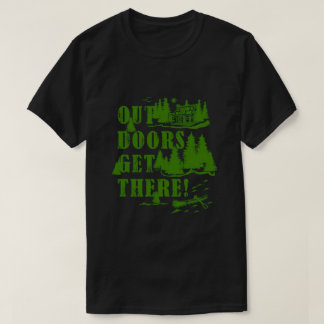 T-shirt En Plein Air, On Y Arrive ! Collage vert