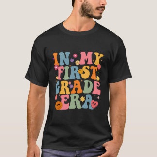 T-shirt En Première Année De Retour À L'École 1Er Année Th