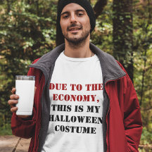 En raison de l'économie, voici mon costume d'Hallo