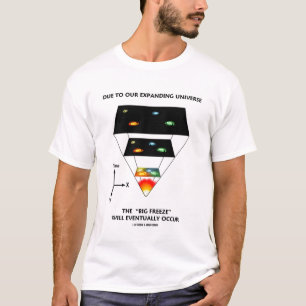 T-shirt En raison de notre univers en expansion "grand gel