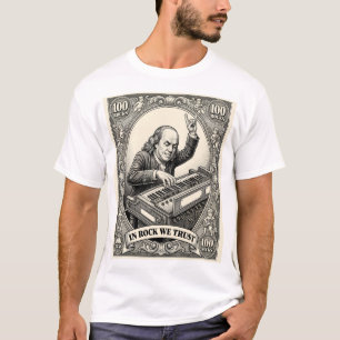 T-shirt En Rock Nous Faisons Confiance 100 Roches Franklin