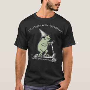 T-shirt En route pour enseigner les compétences par le jeu