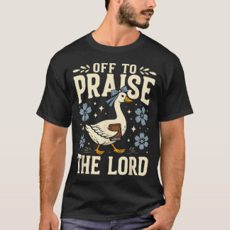T-shirt En route pour louer le Seigneur Verset biblique Ch