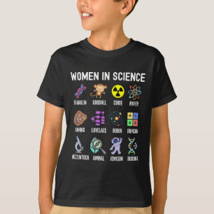 T-shirt En Science - Feminist Stem Girls Empowerment Kids