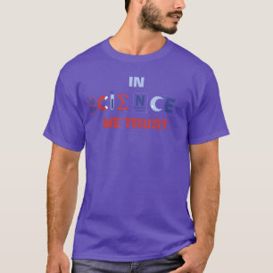 T-shirt En Science Nous sommes Athées Athéisme Agnostique 