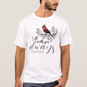 T-shirt En souvenir affectueux : Cardinal rouge