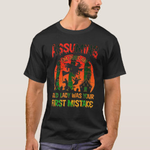 T-shirt En Supposant que je ne suis qu'une vieille dame a
