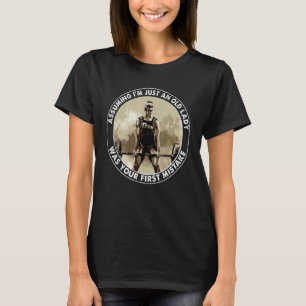 T-shirt En supposant que je ne suis qu'une vieille dame a 