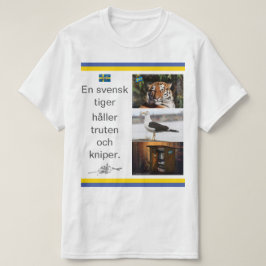 T-shirt — En svensk tiger