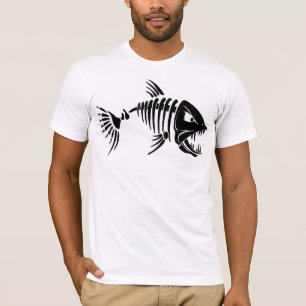 T-shirt en toile Bella de base pour hommes/squelet