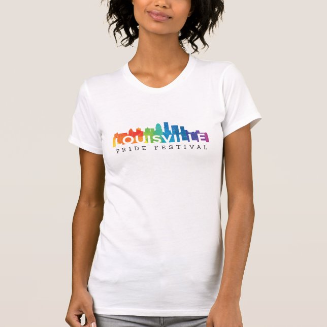 T-shirt en toile Bella pour femmes de la Louisvill (Devant)