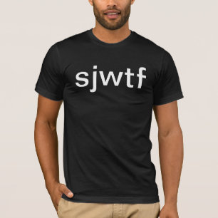 T-Shirt en toile Bella pour hommes noirs SJWTF