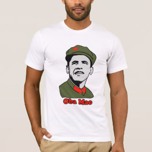 T-shirt en toile d'Obama Mao Bella