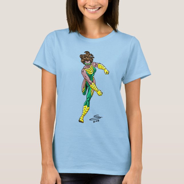 T-shirt en toile hypersonique (Devant)