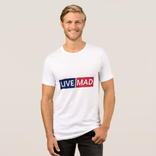 T-SHIRT  EN TRI-MATIÈRE 