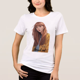 T-SHIRT  EN TRI-MATIÈRE सा मा न् य टी-श र्    :      -  
