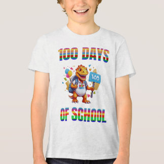T-shirt En Tri-matière 100 jours de célébration scolaire"