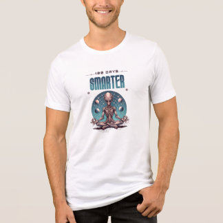 T-shirt En Tri-matière 100 Jours Méditation Alien plus intelligente