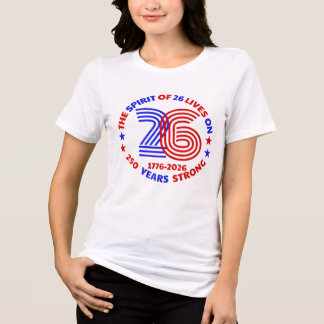 T-SHIRT EN TRI-MATIÈRE 250 ANS FORT : L'ESPRIT DE 26 VIT SUR