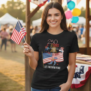 T-shirt En Tri-matière 250e anniversaire des États-Unis Bottes de cowboy