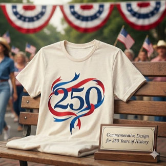T-shirt En Tri-matière 250th America Historical Anniversary