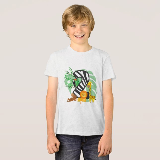 T-shirt En Tri-matière 2 years old! Happy Birthday baby! (Recto plein)
