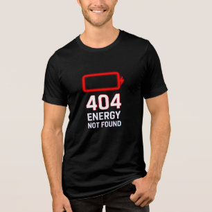 T-shirt En Tri-matière 404 Chemise Tri-Blend Introuvable En Énergie