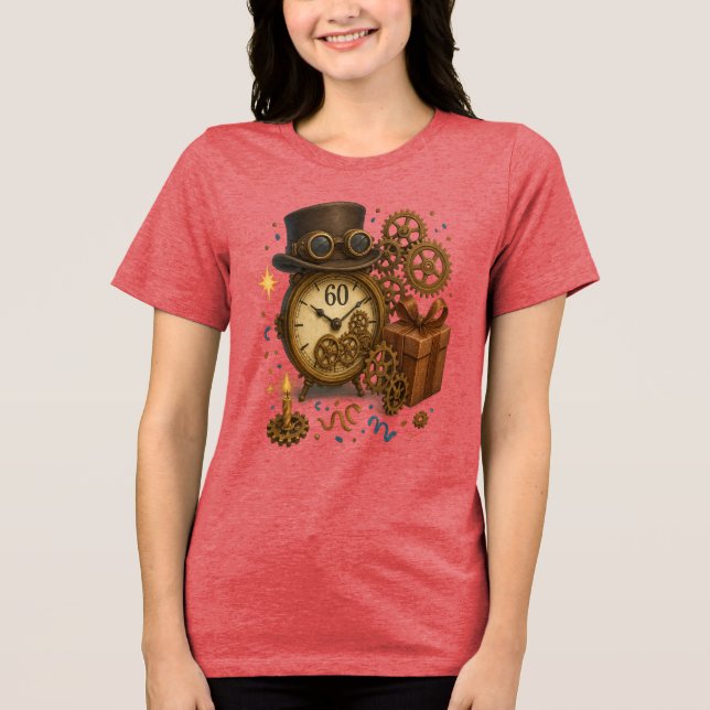 T-shirt En Tri-matière 60 & Timeless - Célébration de Steampunk (Recto)