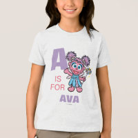 A est pour Abby Cadabby Personnalisé