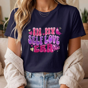 T-shirt En Tri-matière À l'ère de mon amour-propre – Typographie de ballo