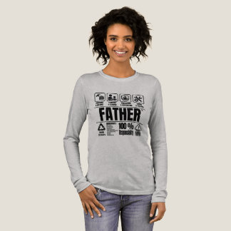 T-shirt En Tri-matière À propos de Papa - Fête des Pères