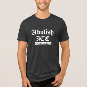 T-shirt En Tri-matière Abolir ICE – Déclaration de protestation gothique