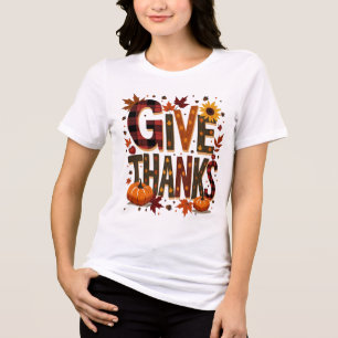 T-shirt En Tri-matière Action de grâce