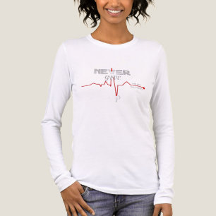 T-shirt En Tri-matière ADOM Premium "Ne jamais abandonner" Graphique Femm