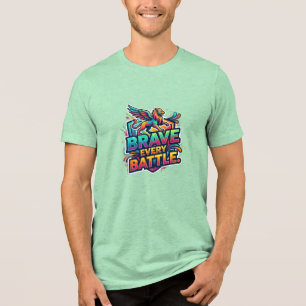 T-shirt En Tri-matière Affronte Chaque Bataille