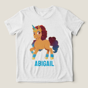 T-shirt En Tri-matière Afro Unicorn   La divine danse