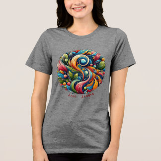 T-shirt En Tri-matière Aimer Louder