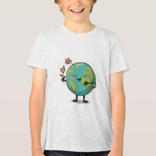 T-shirt En Tri-matière Aimez votre planète