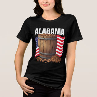 T-shirt En Tri-matière Alabama Bella+Canvas Women's Dark